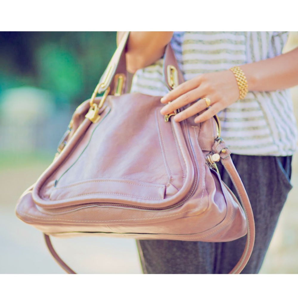 Chloe Paraty Leather Bag Versatile